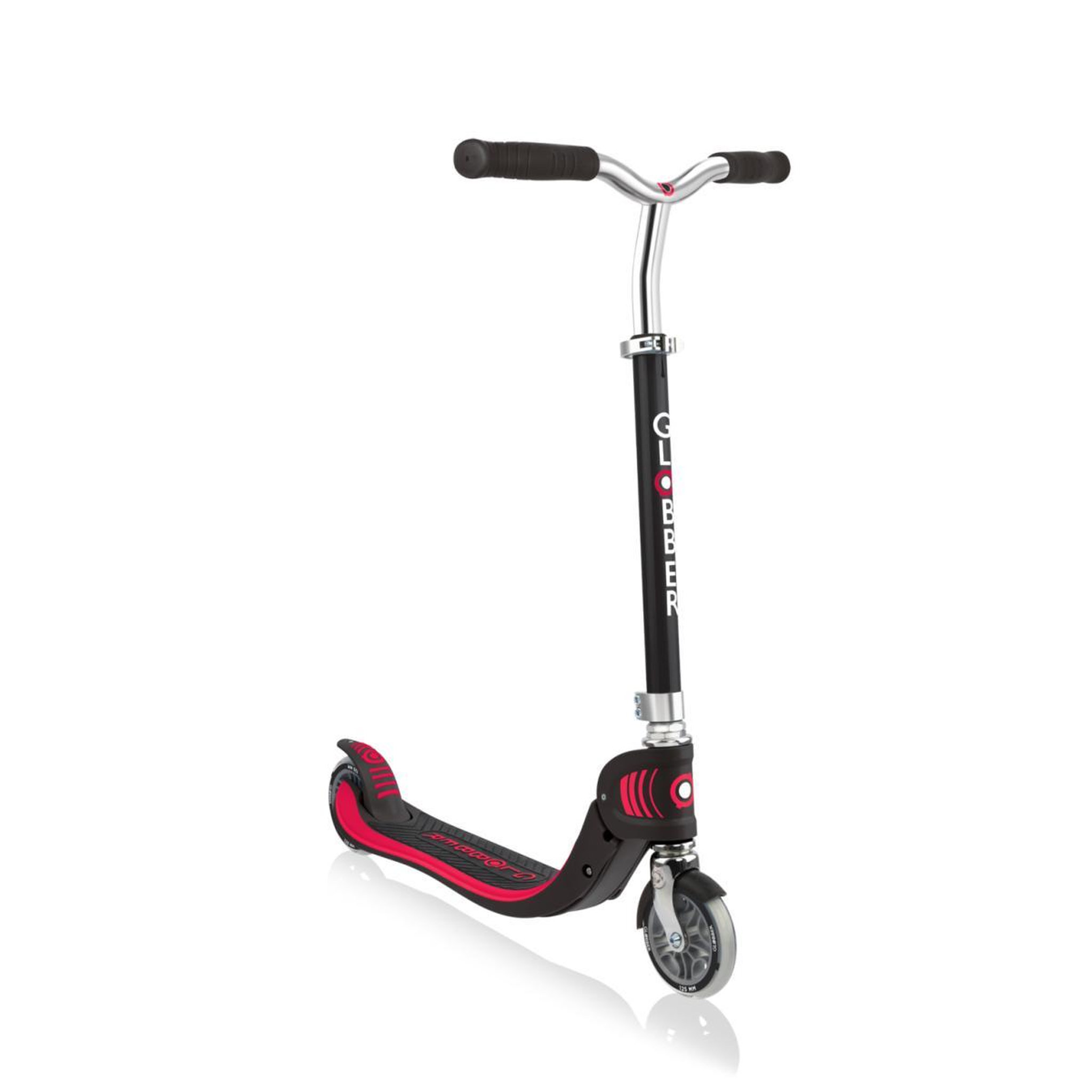Voir la diapositive 1 : Globber Flow 125 Foldable V2 Noire / Rouge