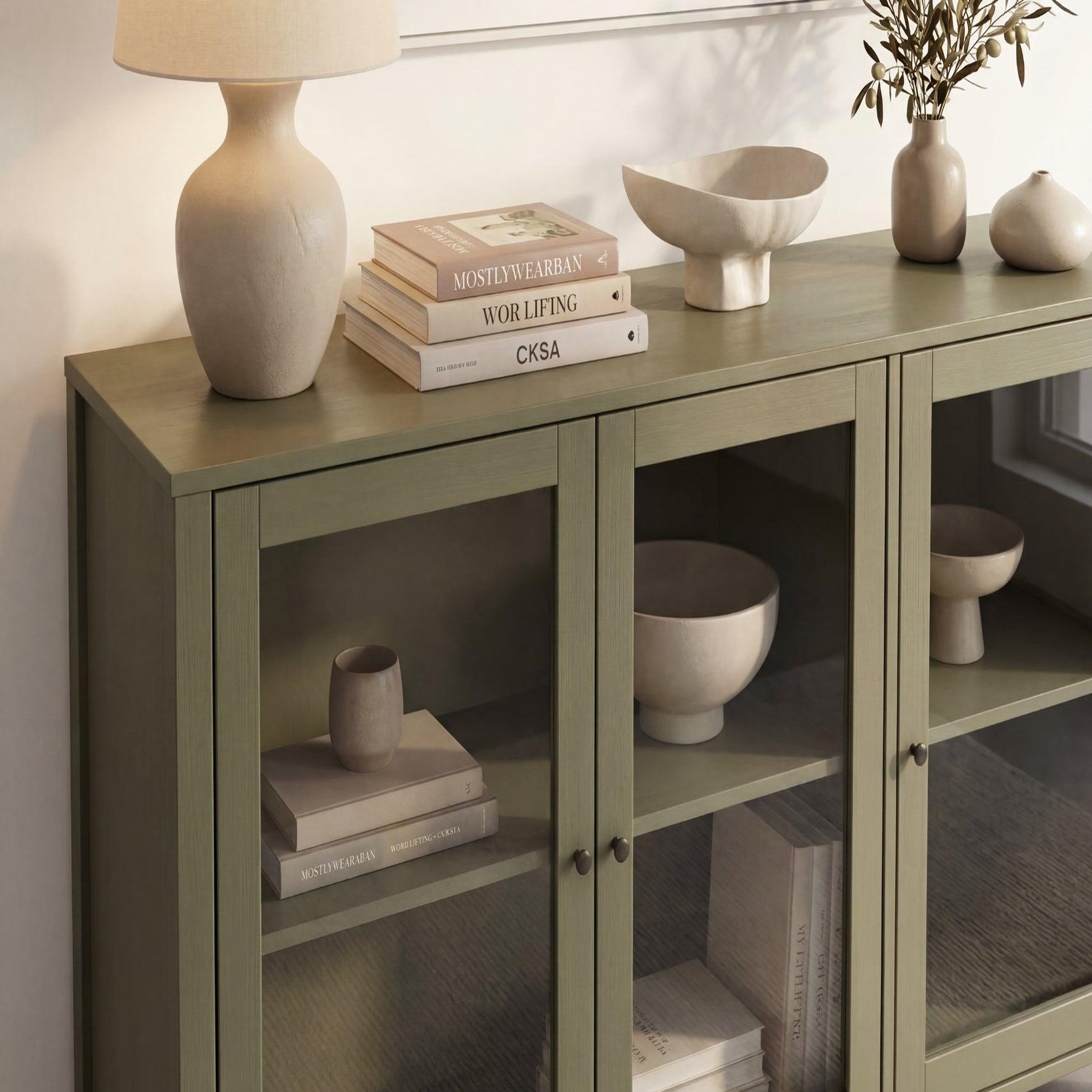 Voir la diapositive 3 : CASANOVA PARIS Eve - buffet 142cm en pin vert