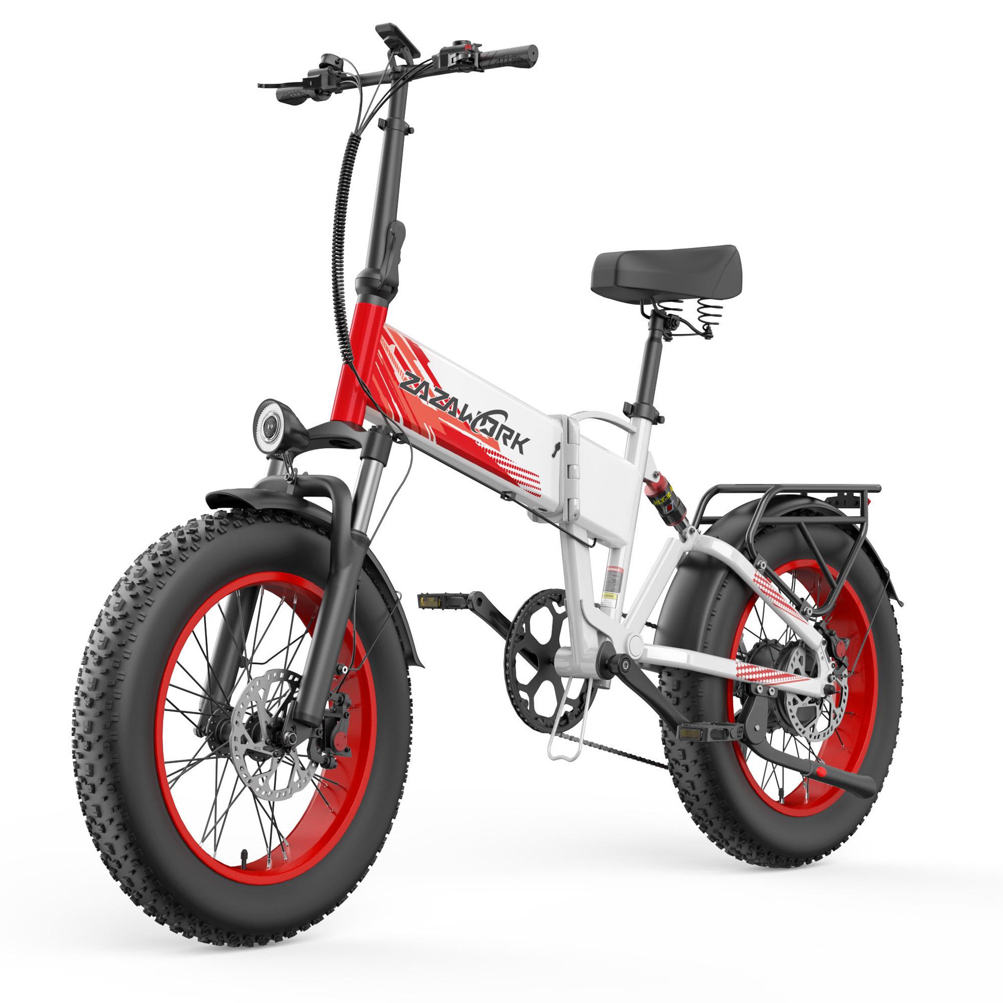 Voir la diapositive 1 : ZAZAWORK Vélo électrique pliable ZAZAWORK CF1000