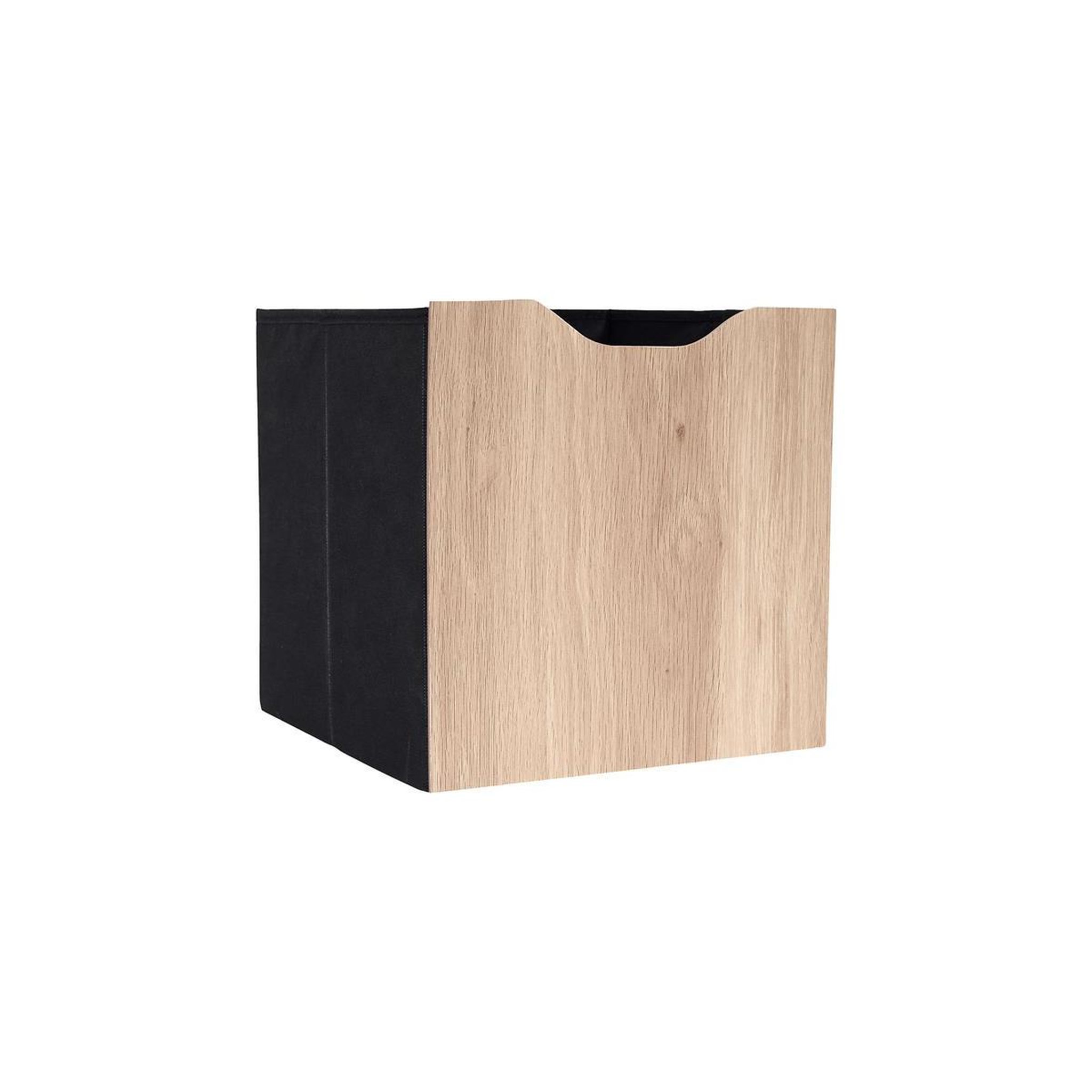 The Home Deco Factory Boîte de rangement effet bois  pietra  30cm beige