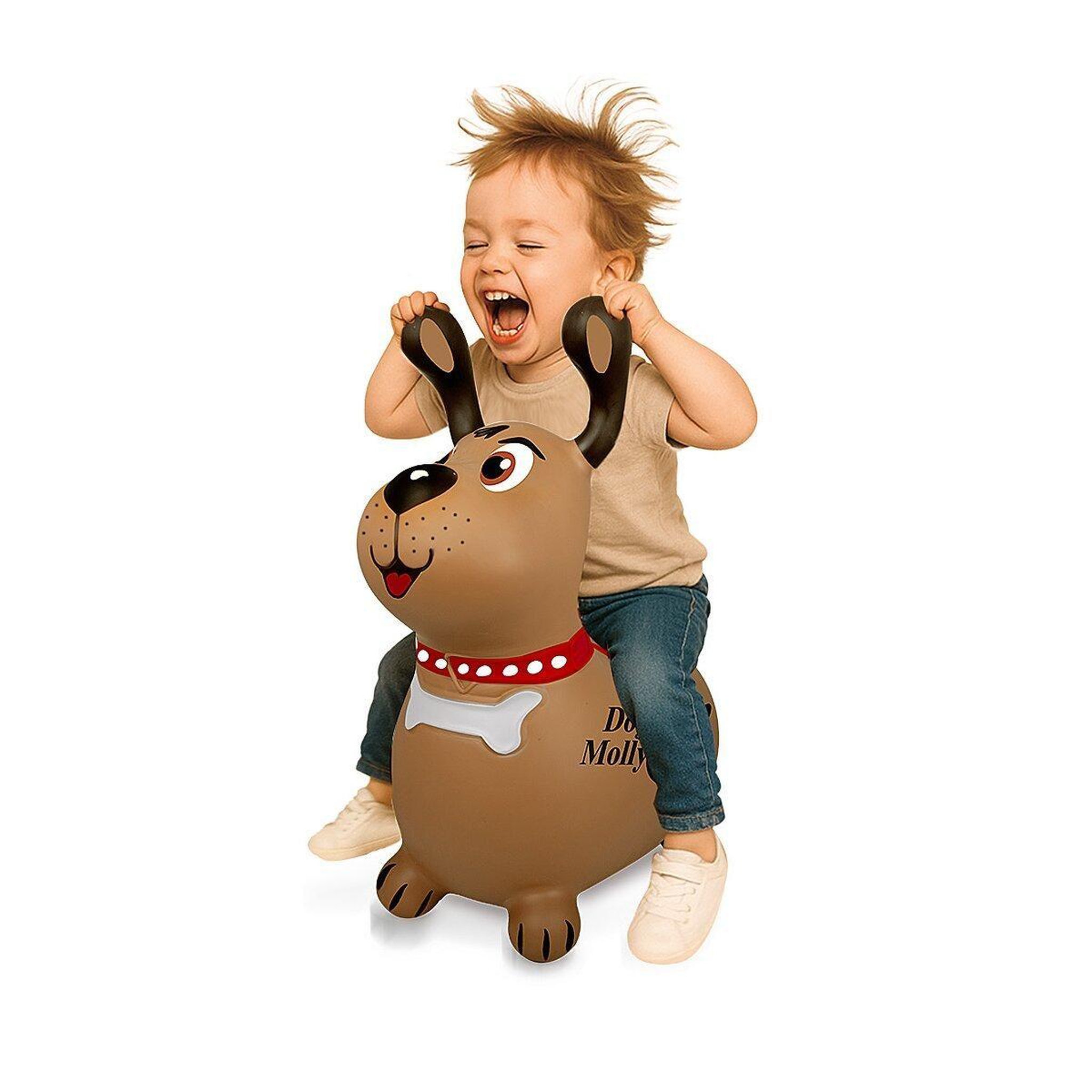 Voir la diapositive 3 : Jamara Animal rebondissante dog molly hoppydoo avec pompe