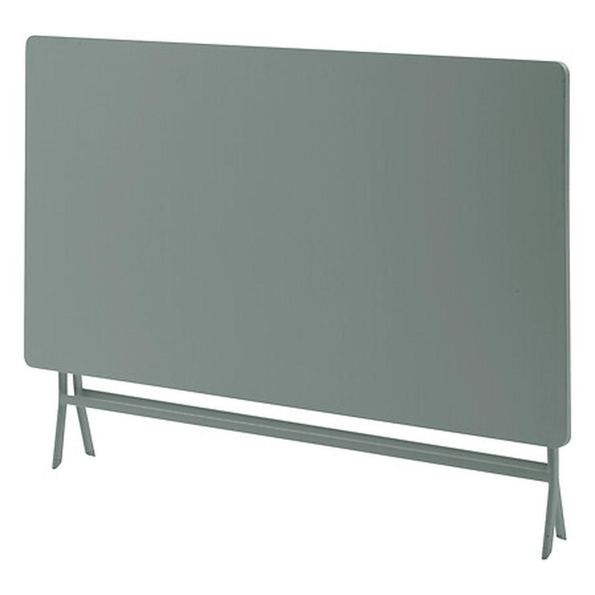 Voir la diapositive 4 : HESPERIDE Table de jardin pliante rectangulaire 6 places GREENSBORO - Vert olive