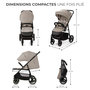 Voir la diapositive 6 : KINDERKRAFT Poussette trig 3 pratique et confortable
