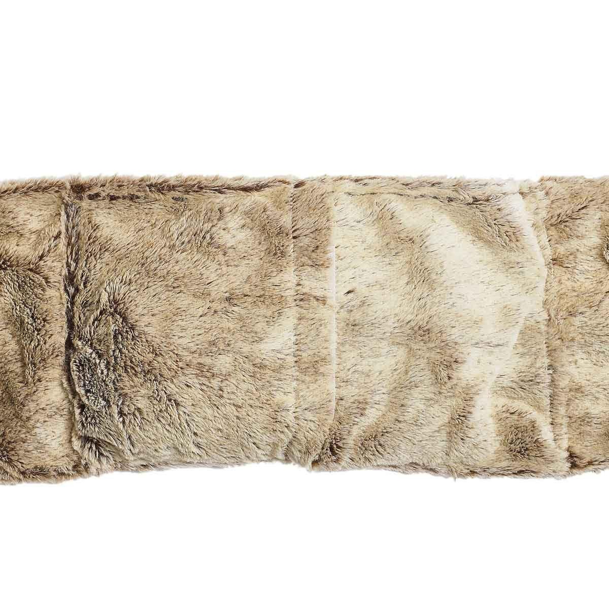 Voir la diapositive 4 : SENSLY Ceinture lombaire  micro-ondable  116cm marron