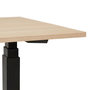 Voir la diapositive 4 : Paris Prix Bureau Ergonomique Réglable  Électrique  140cm Naturel & Noir