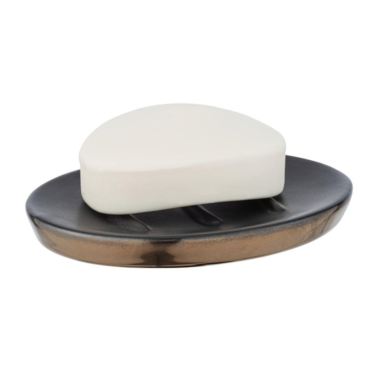 Wenko Porte-savon design Brandol - Noir mat