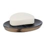 Voir la diapositive 2 : Wenko Porte-savon design Brandol - Noir mat