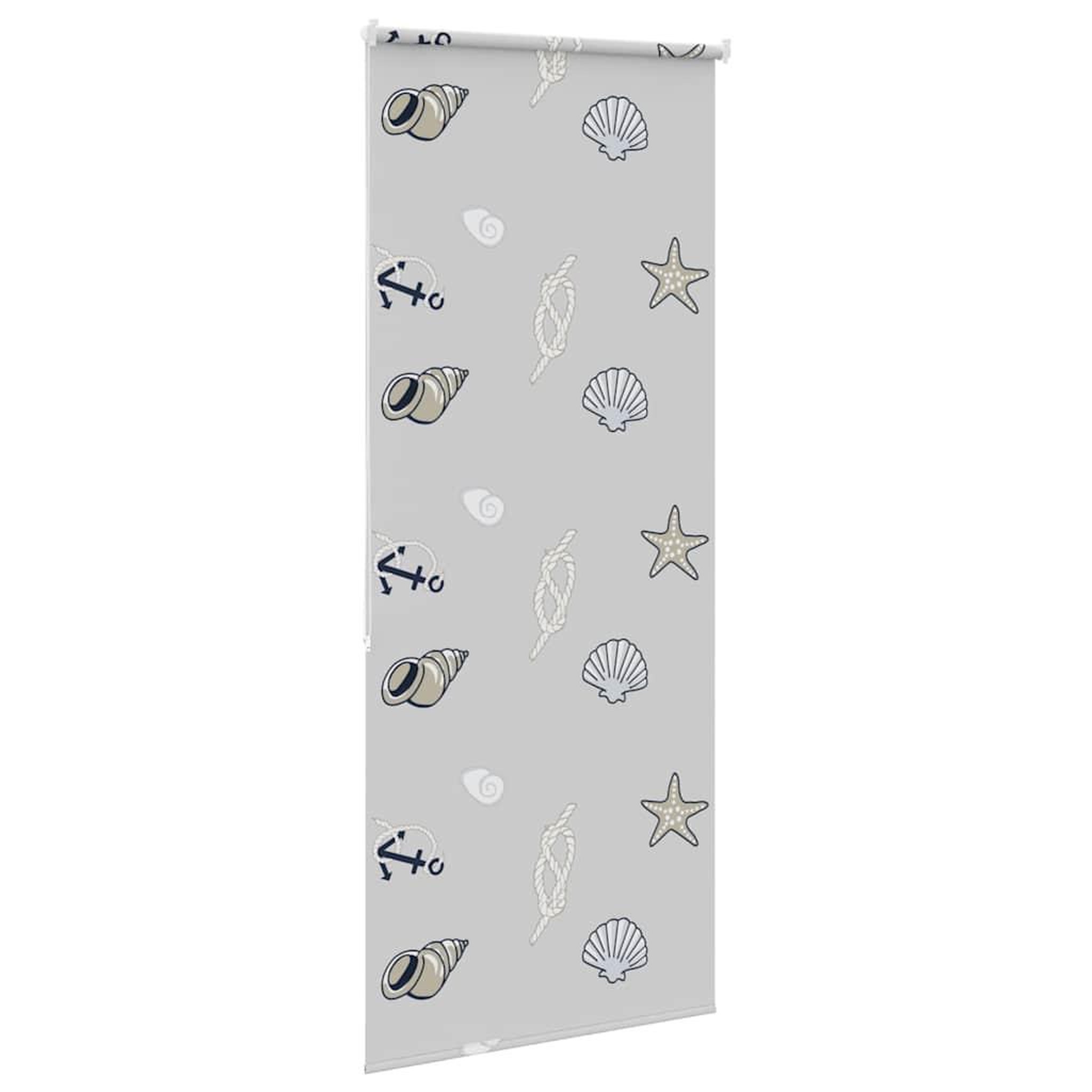 Voir la diapositive 4 : VIDAXL Store enrouleur de douche 110x240 cm largeur du tissu 106 cm