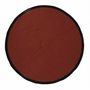 Voir la diapositive 1 : Paris Prix Tapis Rond en Coton  Bord  120cm Terracotta & Noir