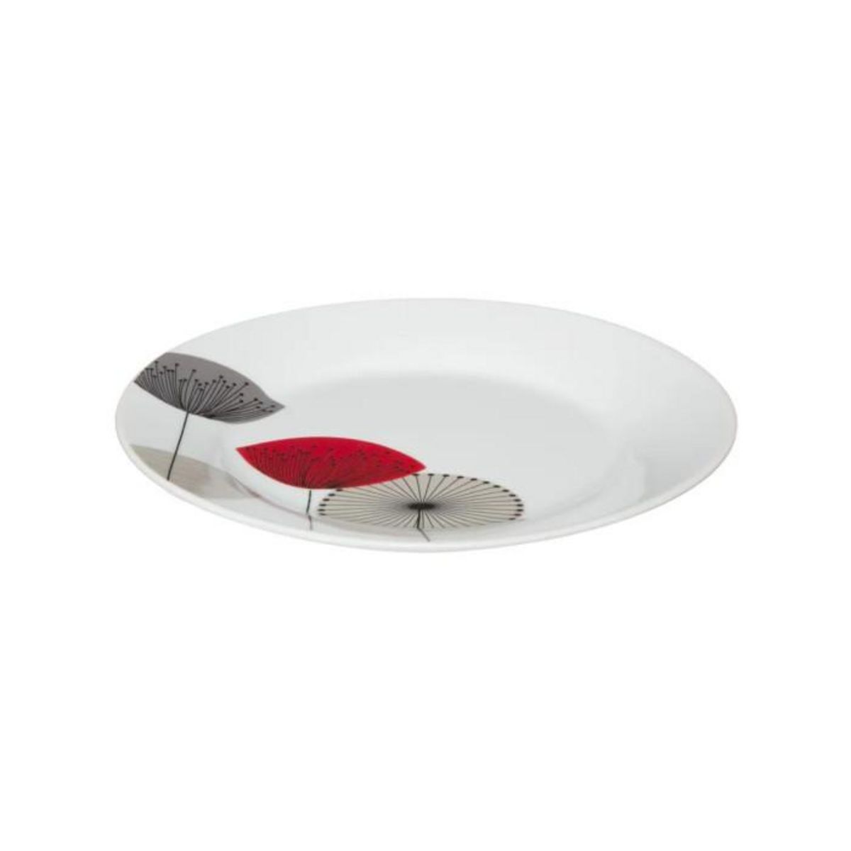 SECRET DE GOURMET Service de Table 18 Pièces  Osara  27cm Blanc