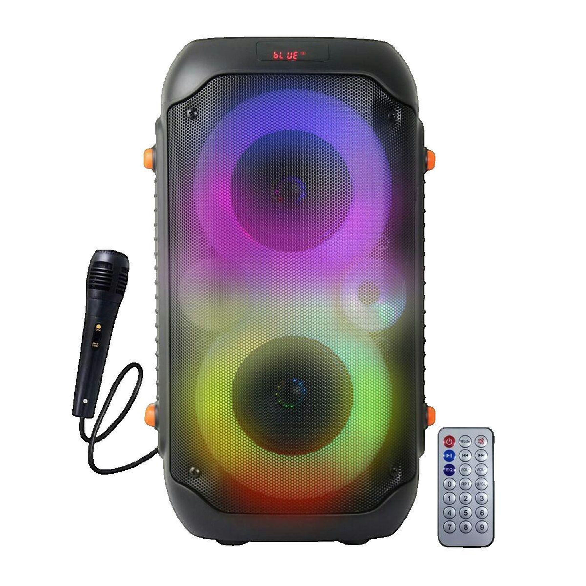 Voir la diapositive 3 : ESPERANZA Enceinte portable Bluetooth Esperanza EP156 avec éclairage LED RGB
