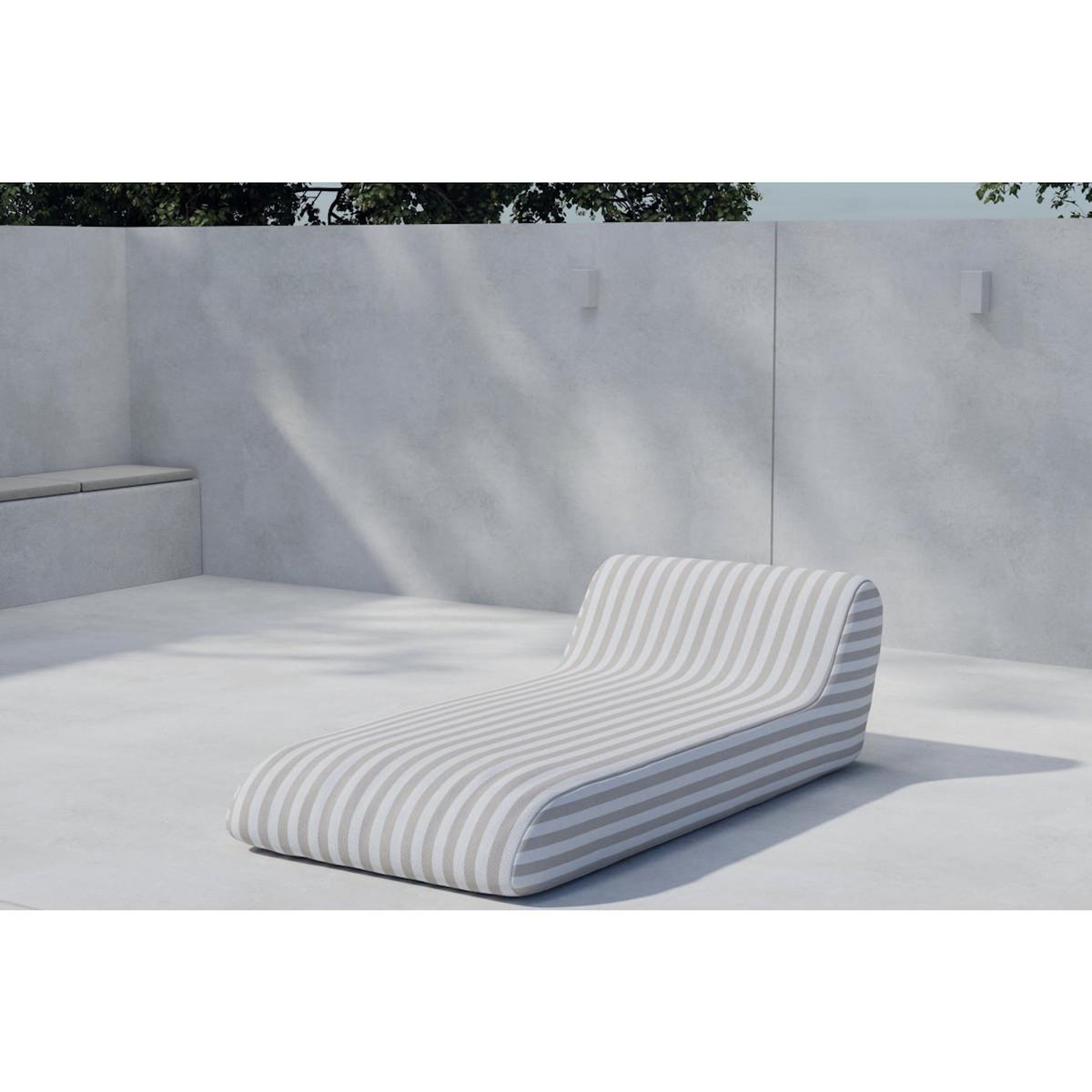 Paris Prix Transat à Rayures  Redang  168cm Beige