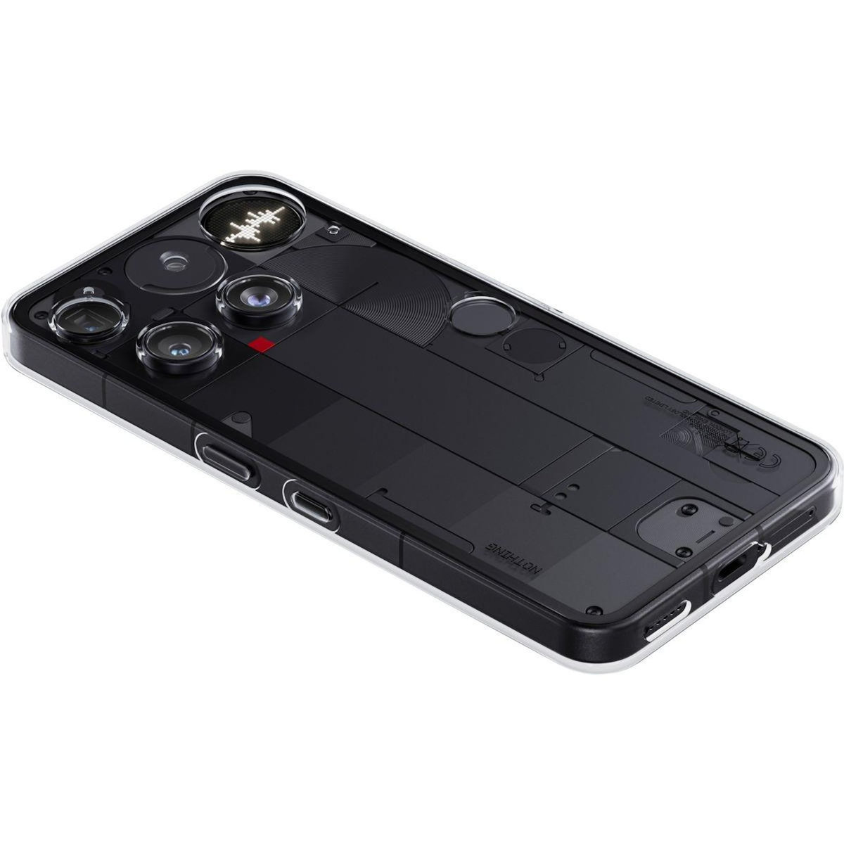 NOTHING Smartphone Pack Phone 3 Noir 256Go + Watch 3 Pro Orange + Coque + Tour de cou