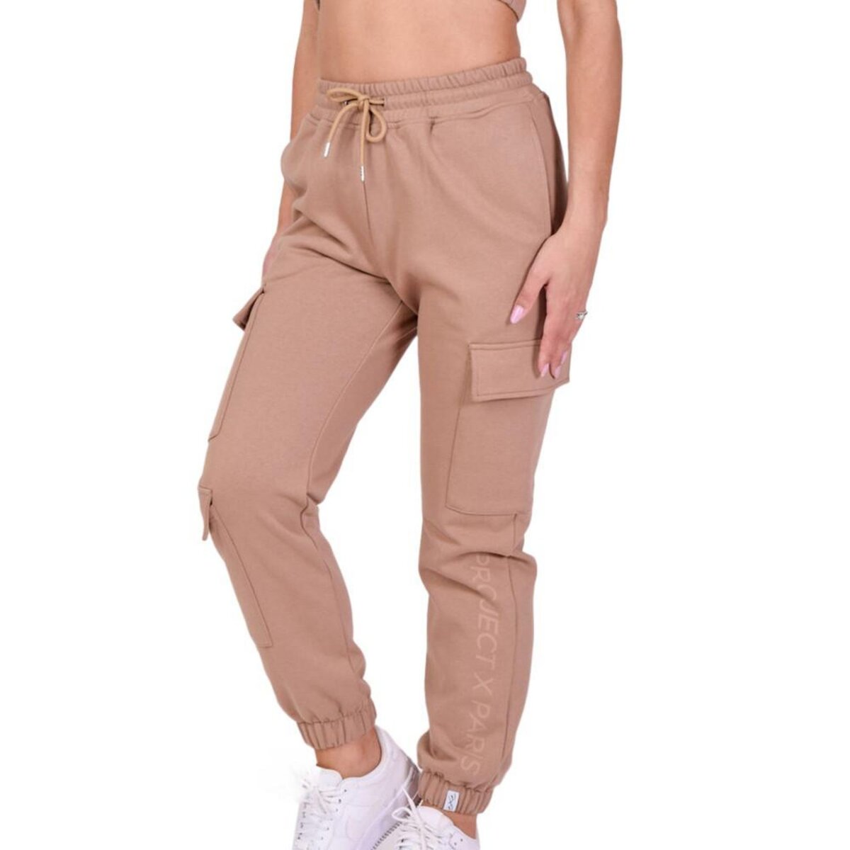 Pantalon Cargo Marron Femme