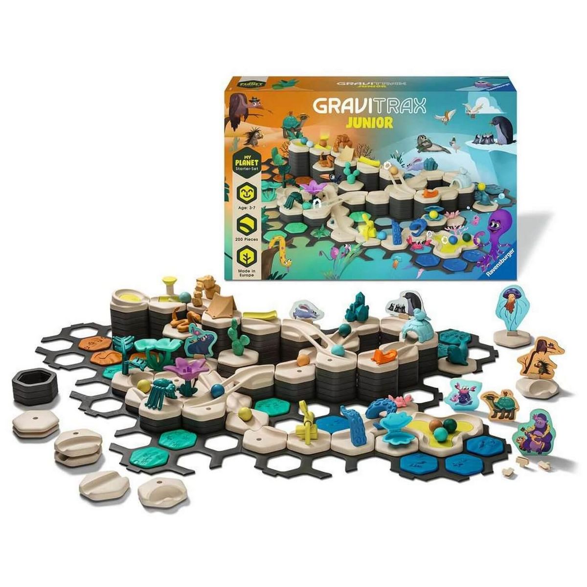 RAVENSBURGER GraviTrax JUNIOR - Starter Set XXL : My Planet