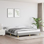Voir la diapositive 1 : VIDAXL Cadre de lit sans matelas gris clair 180x200 cm tissu