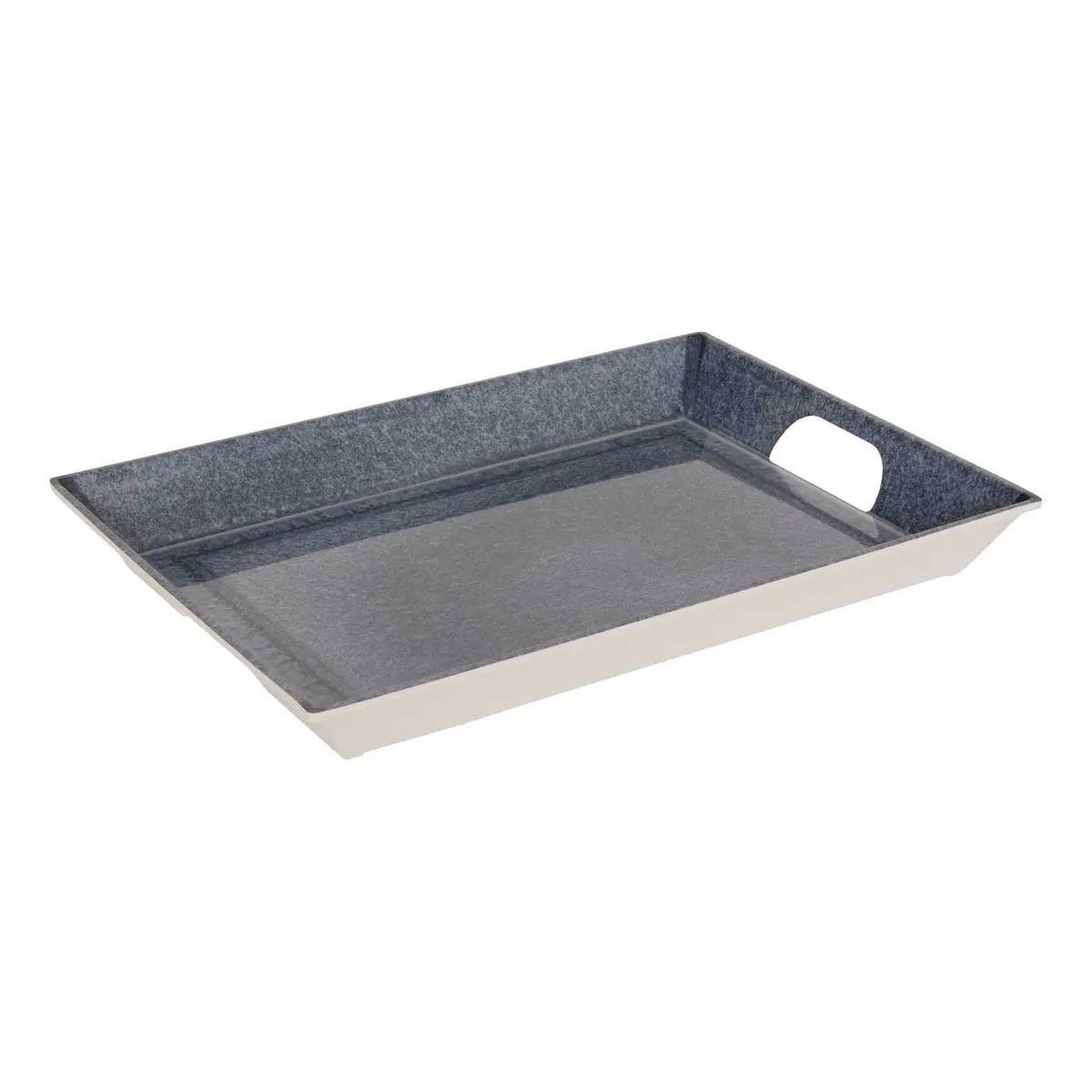 SECRET DE GOURMET Plateau de service en mélamine  fanny  46cm bleu