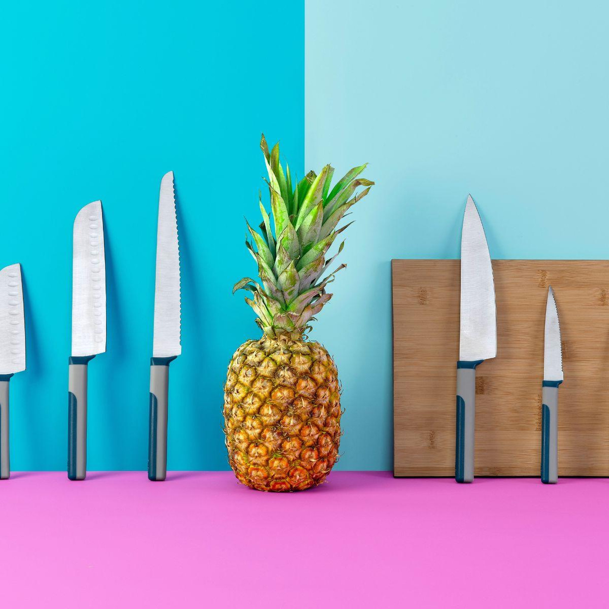 Voir la diapositive 6 : TASTY Grand couteau Santoku 32 cm Tasty Core