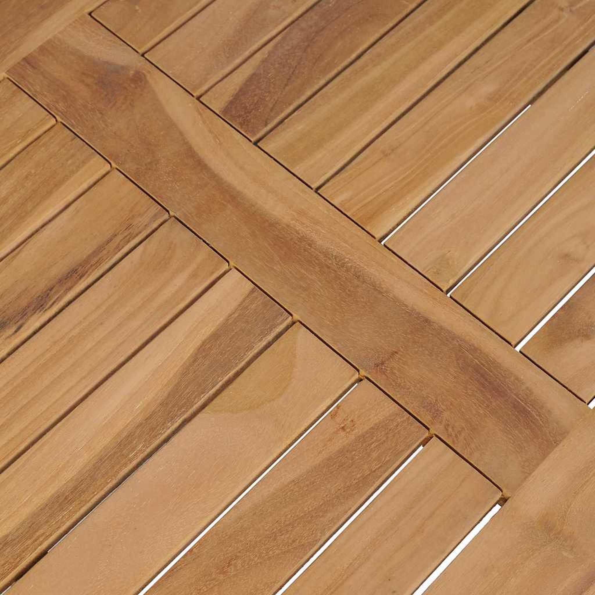 Voir la diapositive 5 : VIDAXL Table basse teck 90x50x45 cm