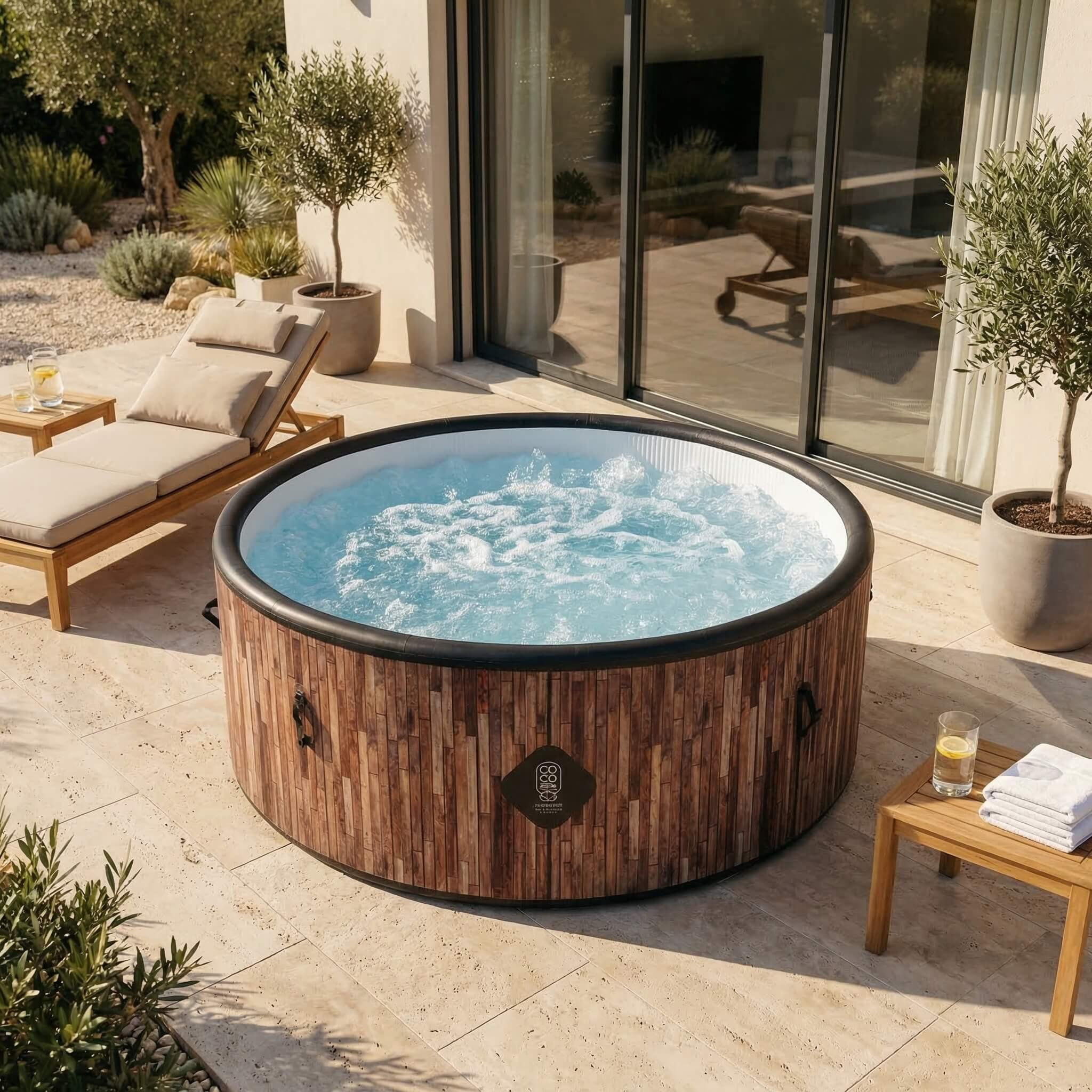 Voir la diapositive 5 : COCO SPA Spa gonflable Bali