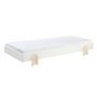 Voir la diapositive 4 : Paris Prix Lit Enfant en Bois  Modulo Arrow IV  90x200cm Blanc
