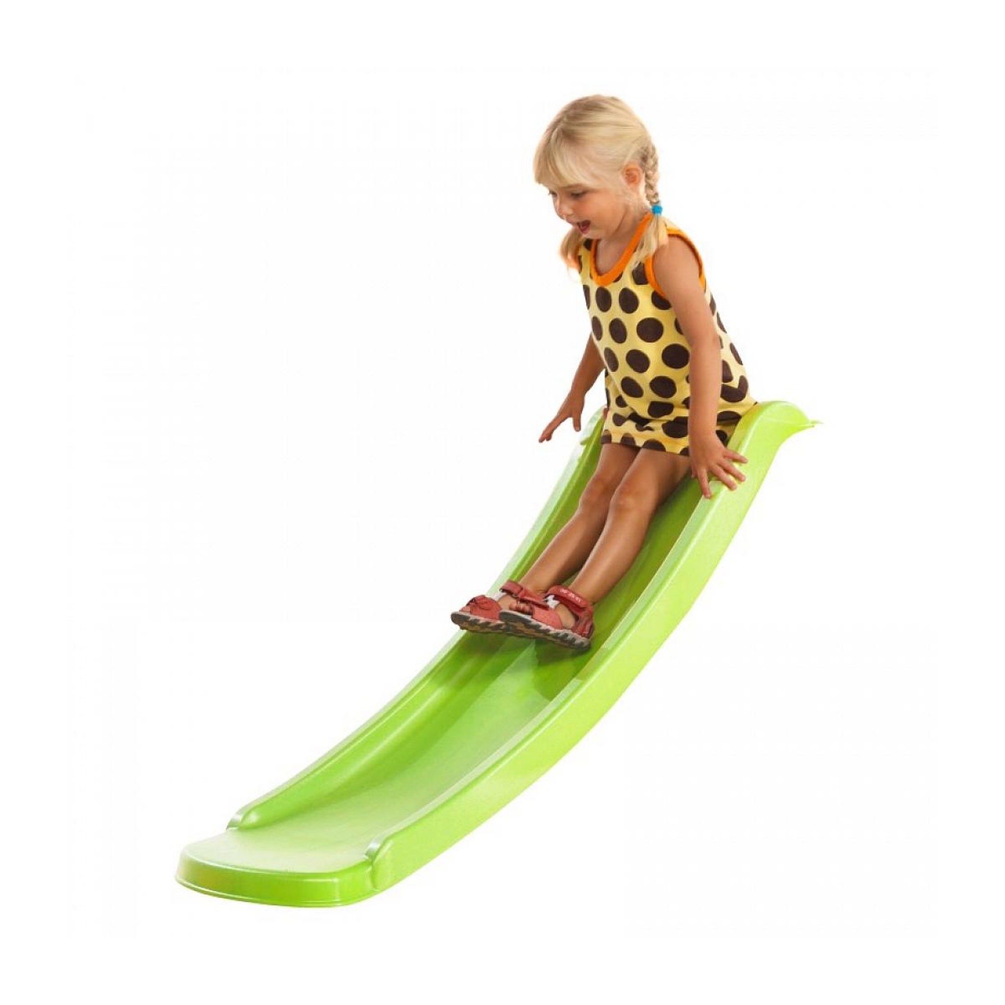 Voir la diapositive 2 : Axi House AXI Toboggan SKY120 citron Vert 118 cm