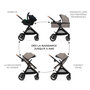 Voir la diapositive 3 : KINDERKRAFT Poussette multifonctionnelle 3 en 1 ESME PRO