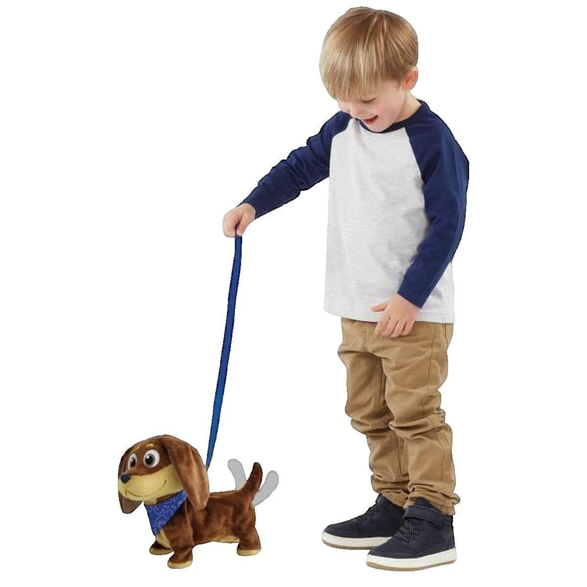 Voir la diapositive 2 : GOLIATH Peluche animée Goliath Diggles noir et marron