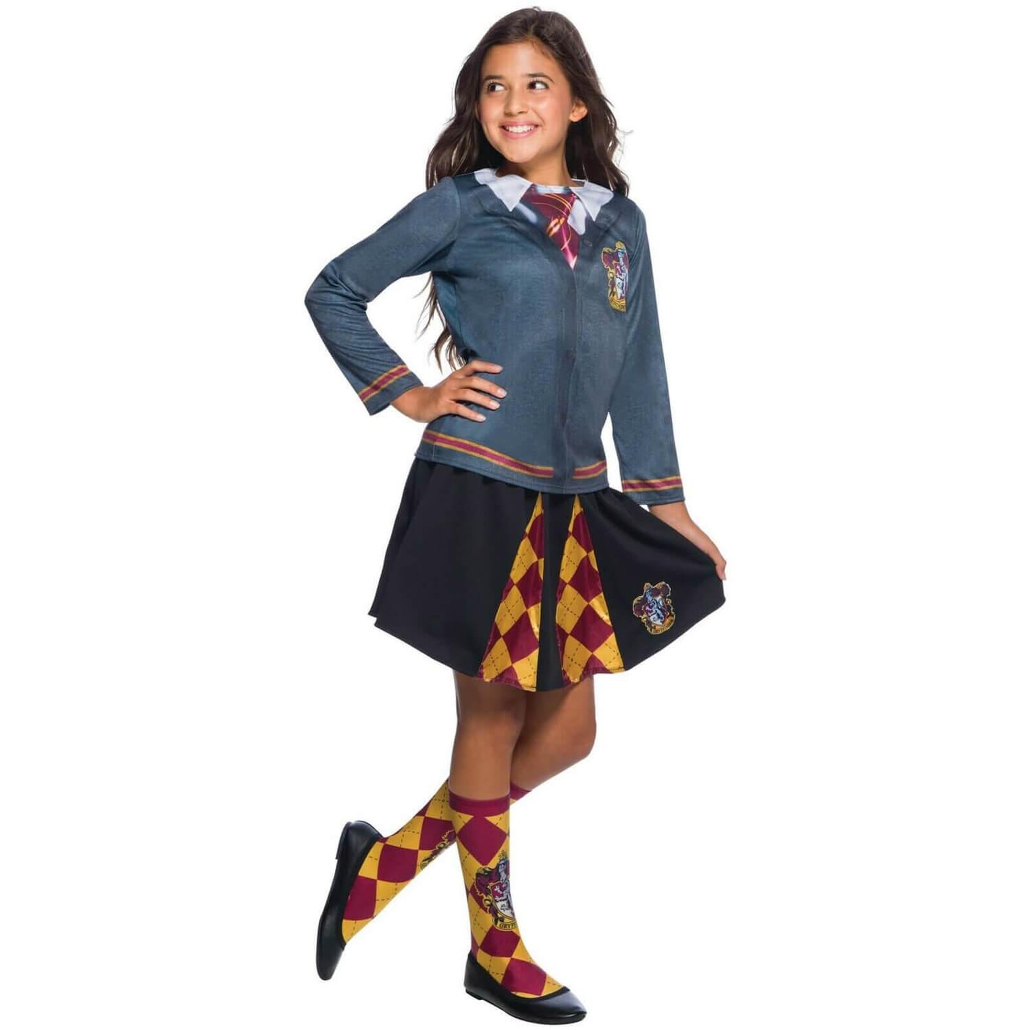 Rubie's Déguisement Gryffondor - Harry Potter : Top et jupe - 7/8 ans (122 à 128 cm)