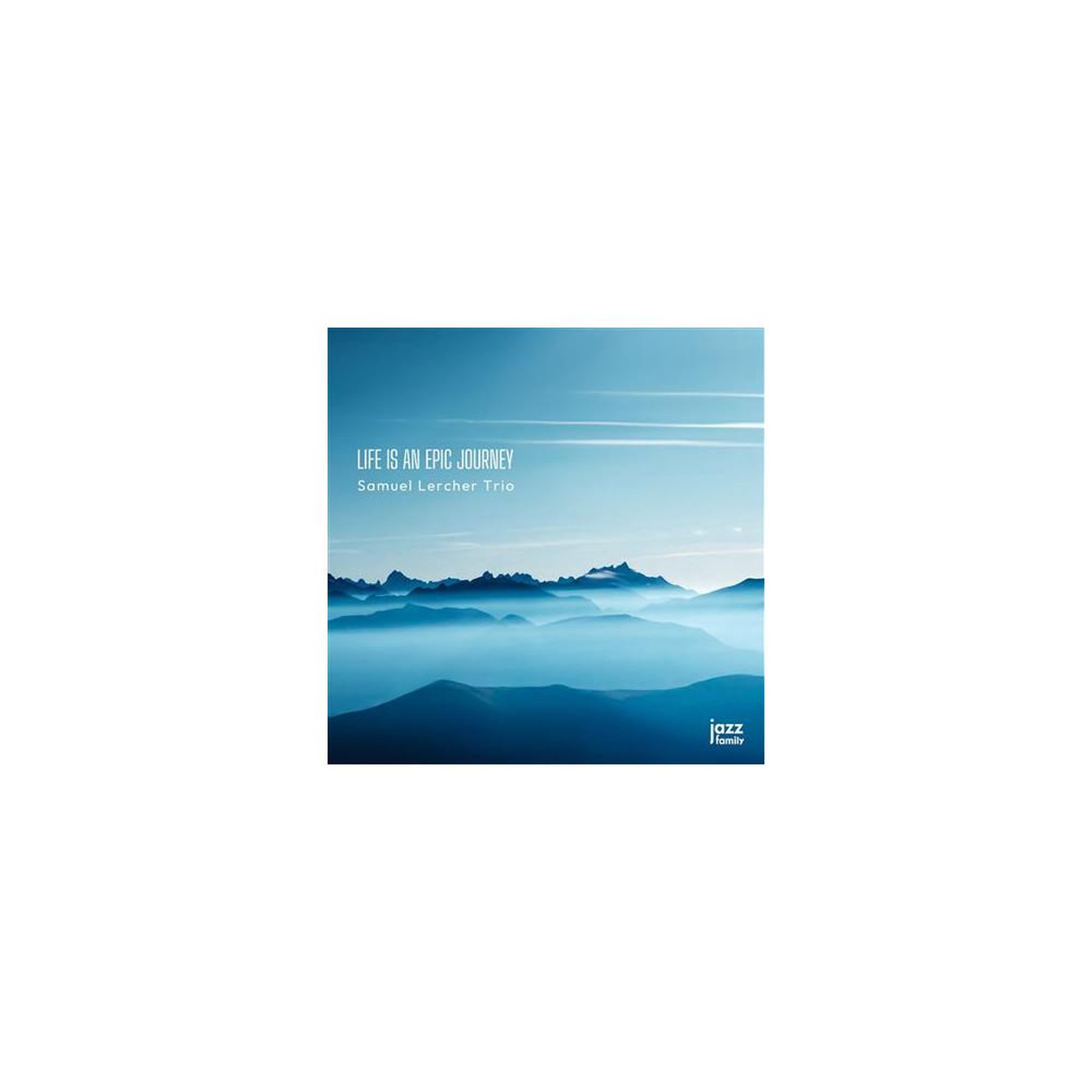 CD album jazz Samuel Lercher Trio « Life Is An Epic Journey » édition standard