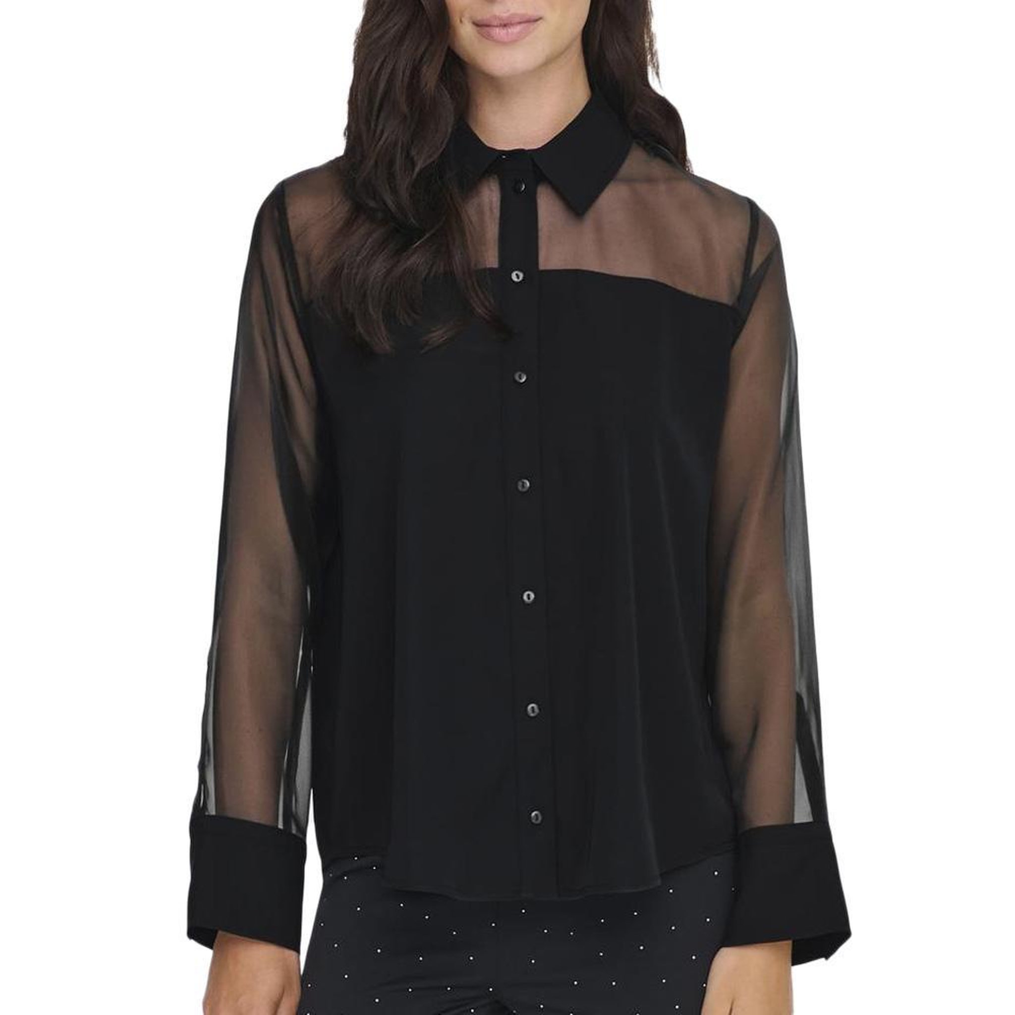 JACQUELINE DE YONG Chemise e Femme JDY Nana. Coloris disponibles : Noir