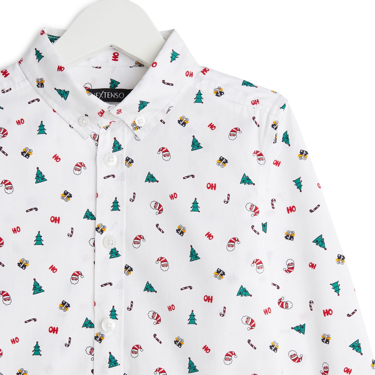 IN EXTENSO Chemise manches longues de noël garçon