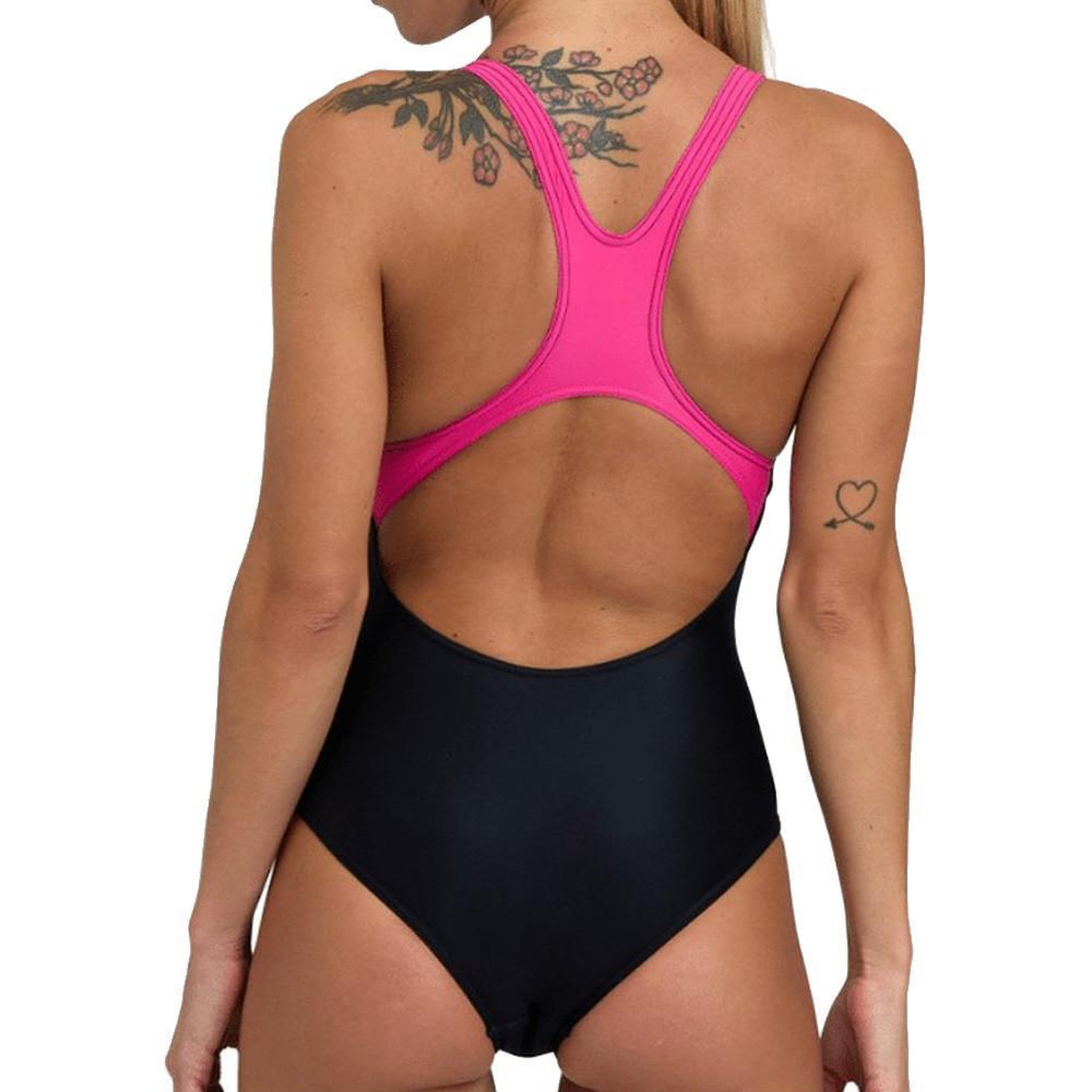 Voir la diapositive 2 : ARENA Maillot de bain 1 pièce /Rose Fille Arena Shading Pro B