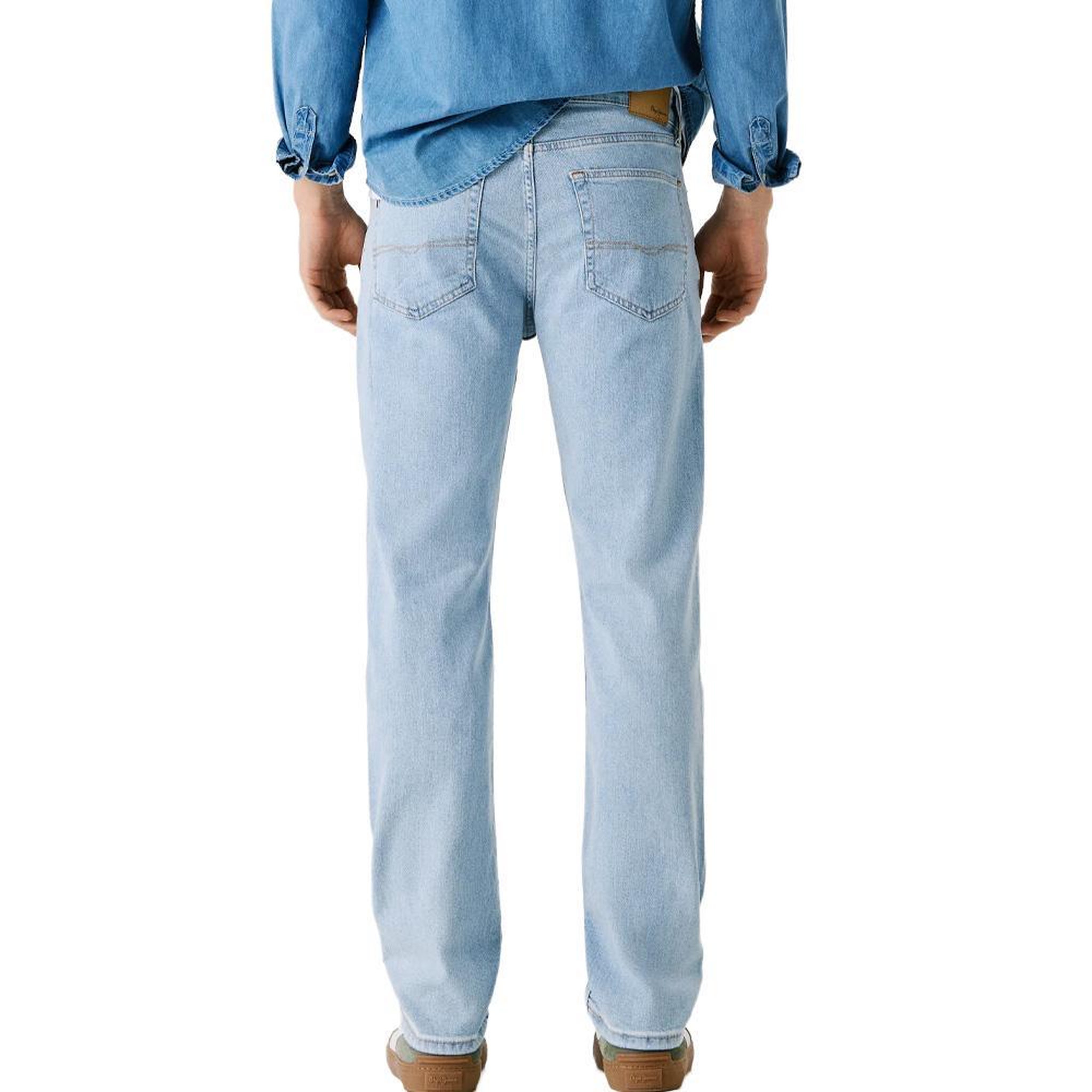 Voir la diapositive 2 : Pepe Jeans Jean Droit Bleu Homme Pepe jeans JJWORKER