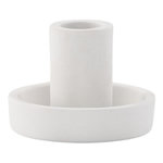 Paris Prix Bougeoir Design en Argile  Ceco  11cm Blanc