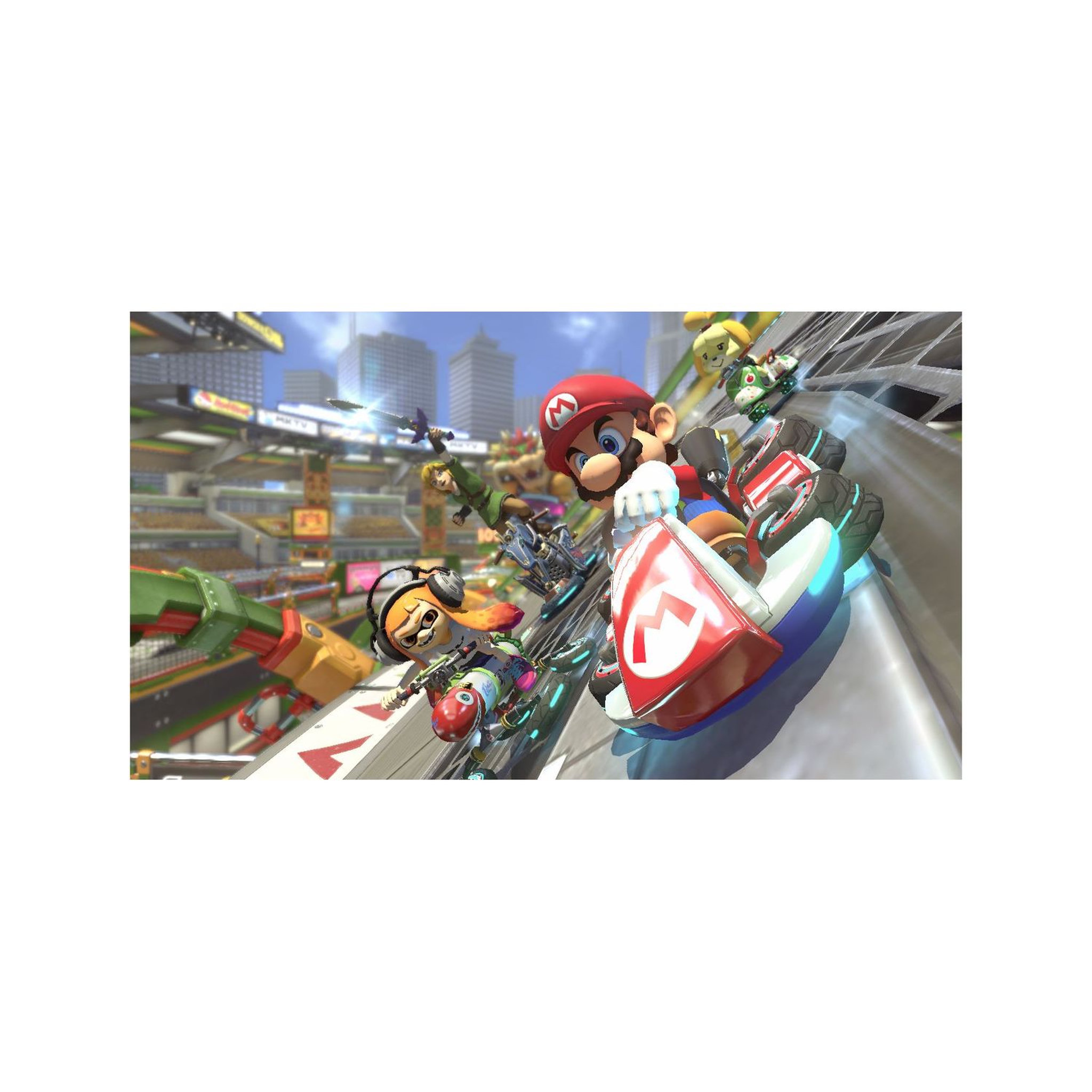 Voir la diapositive 4 : NINTENDO Console Nintendo Switch Néon Mario Kart 8 Deluxe Pré installé
