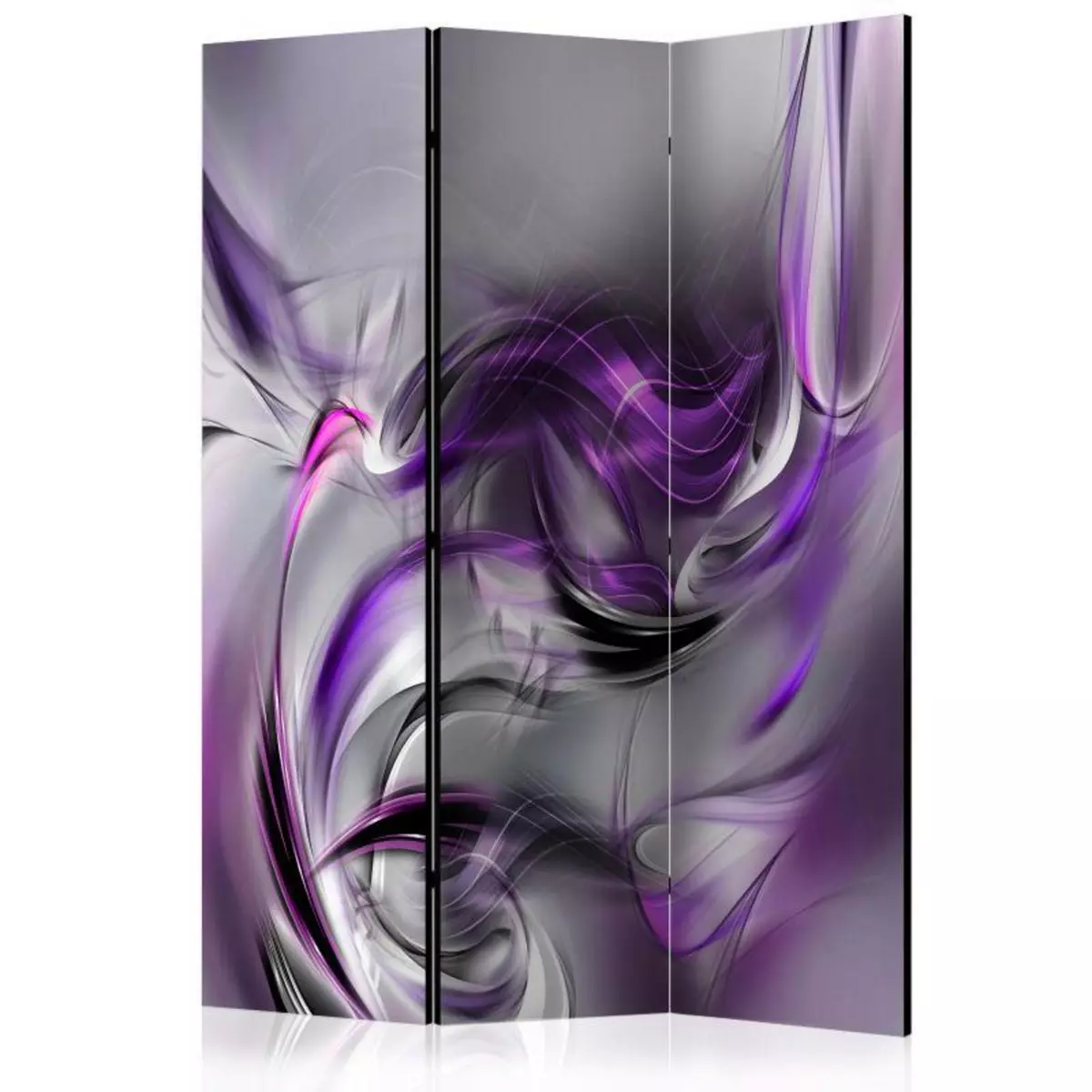 Paris Prix Paravent 3 Volets  Purple Swirls II  135x172cm