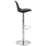 Voir la diapositive 4 : Paris Prix Tabouret de Bar  Queen  81-104cm Noir