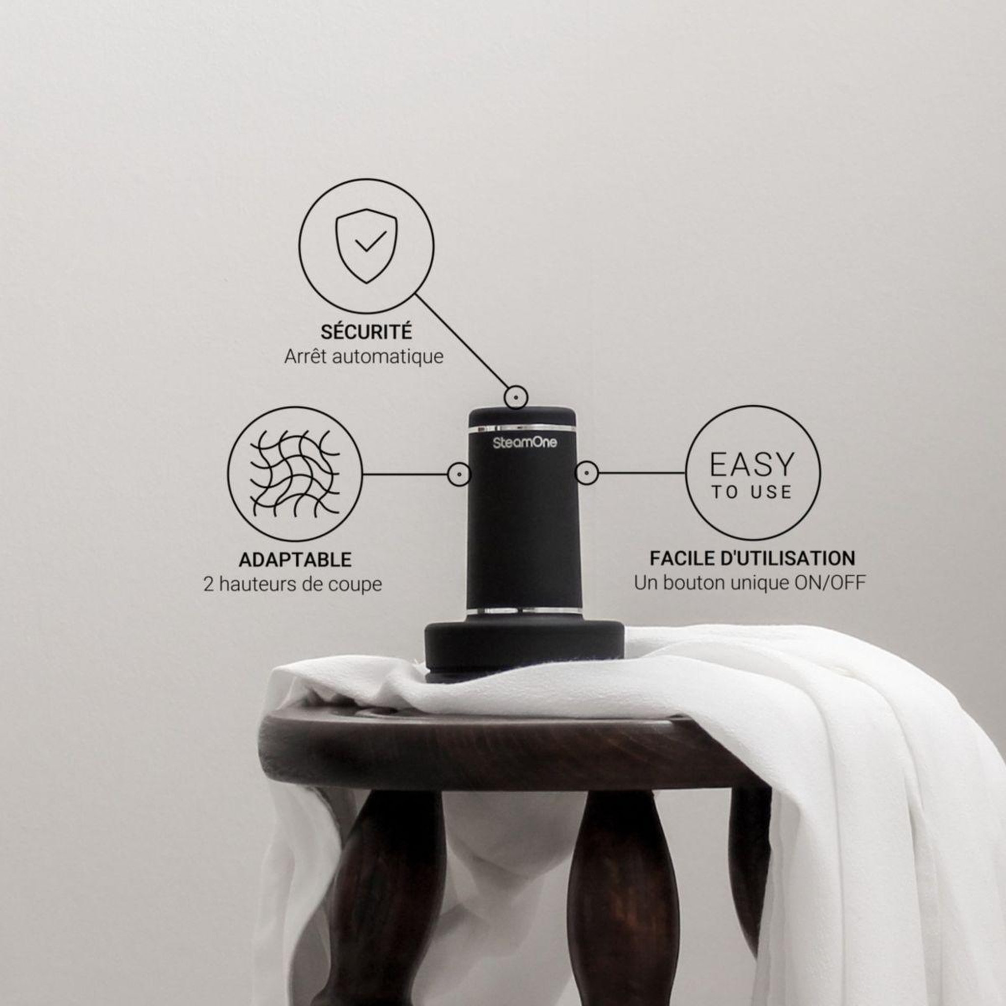 Voir la diapositive 4 : Steamone Rasoir Anti-bouloches RP10B