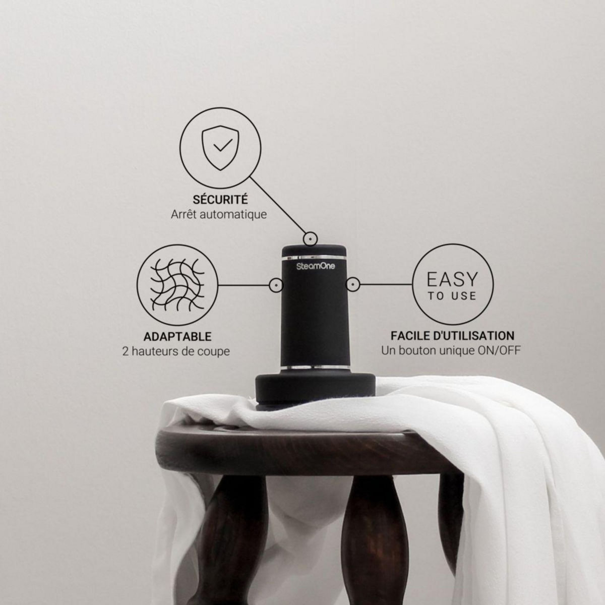 Steamone Rasoir Anti-bouloches RP10B