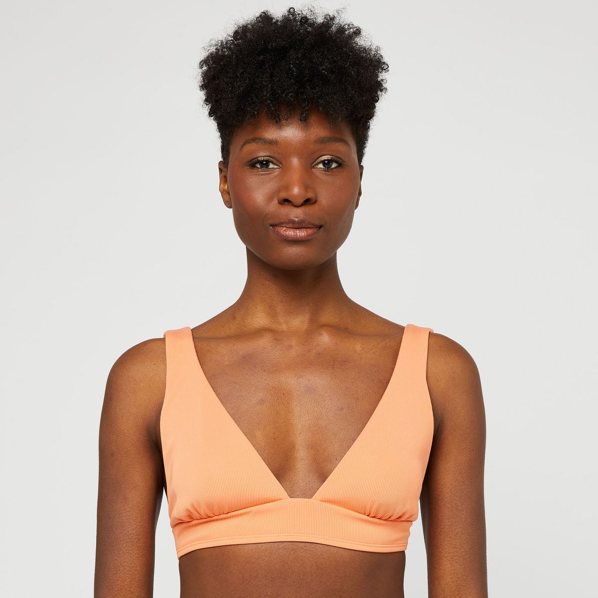 INEXTENSO Haut de maillot de bain Orange clair femme