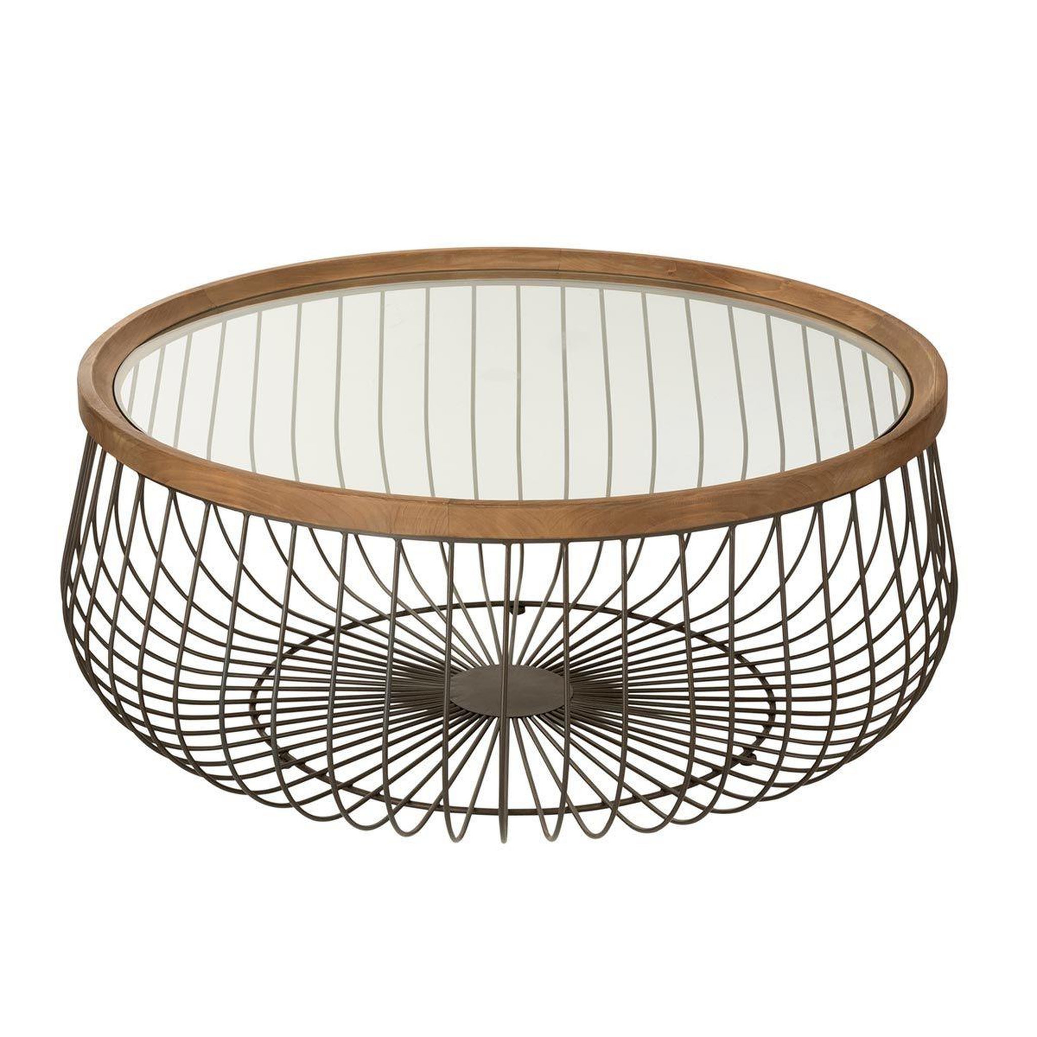 Voir la diapositive 5 : J-LINE Lot de 2 tables basses design  loca  100cm noir