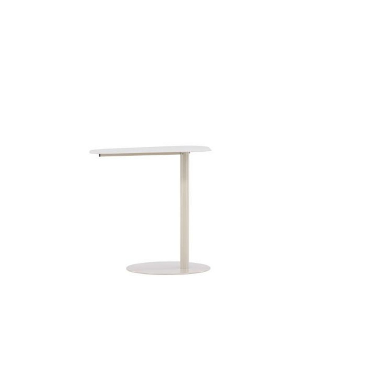 Paris Prix Table d'Appoint Design  San Jose  50cm Beige
