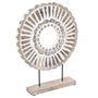 Voir la diapositive 1 : ATMOSPHERA Cercle Déco à Poser  Rond  43cm Beige Lin