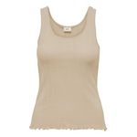 JACQUELINE DE YONG Débardeur  Femme JDY Salsa. Coloris disponibles : Beige