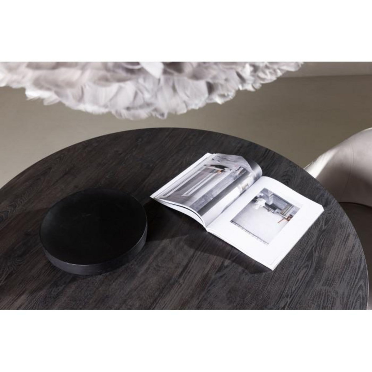 Paris Prix Table à Manger Ronde  Lanzo  120cm Marron