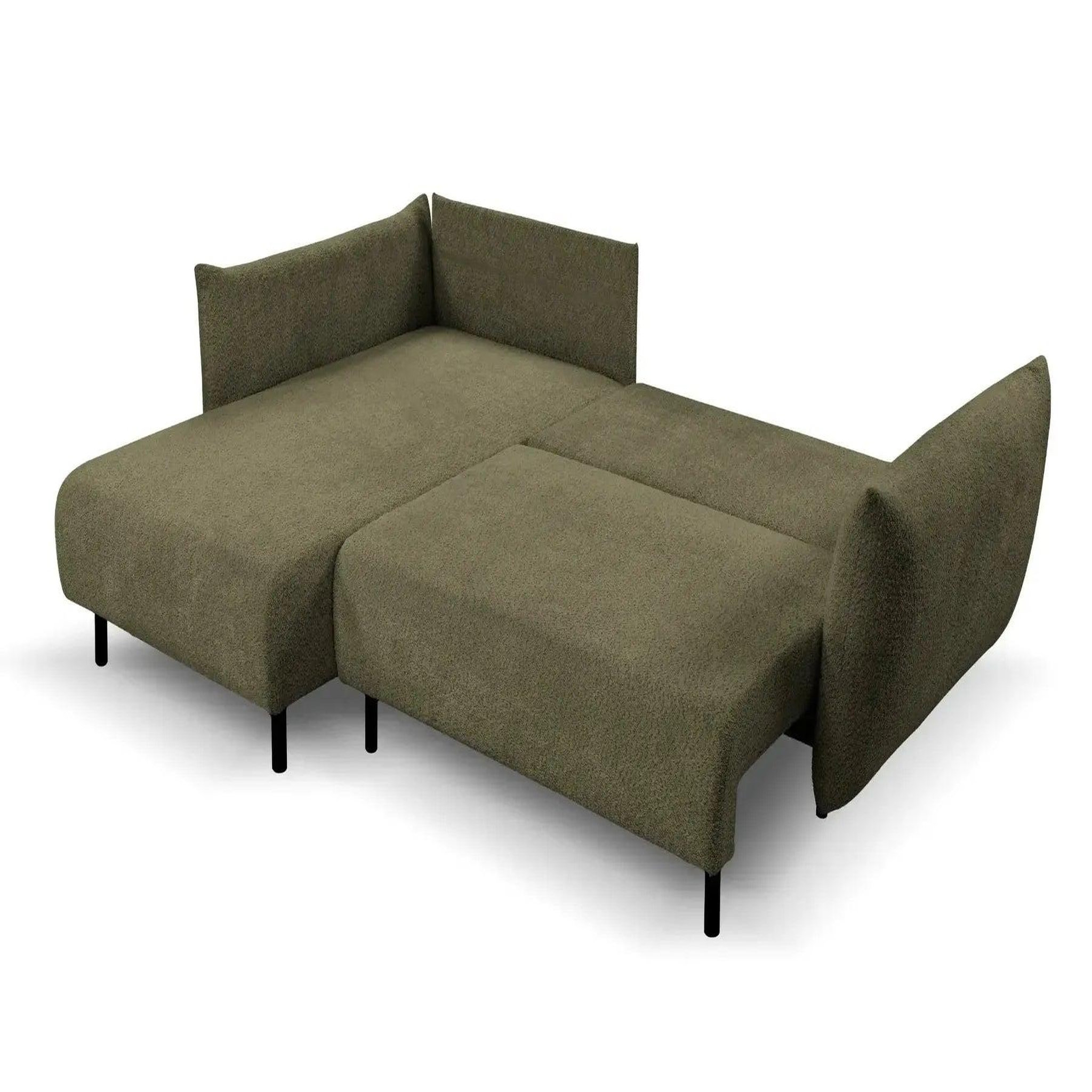 Voir la diapositive 5 : CASANOVA PARIS Alix - canapé d'angle convertible tissu chenille