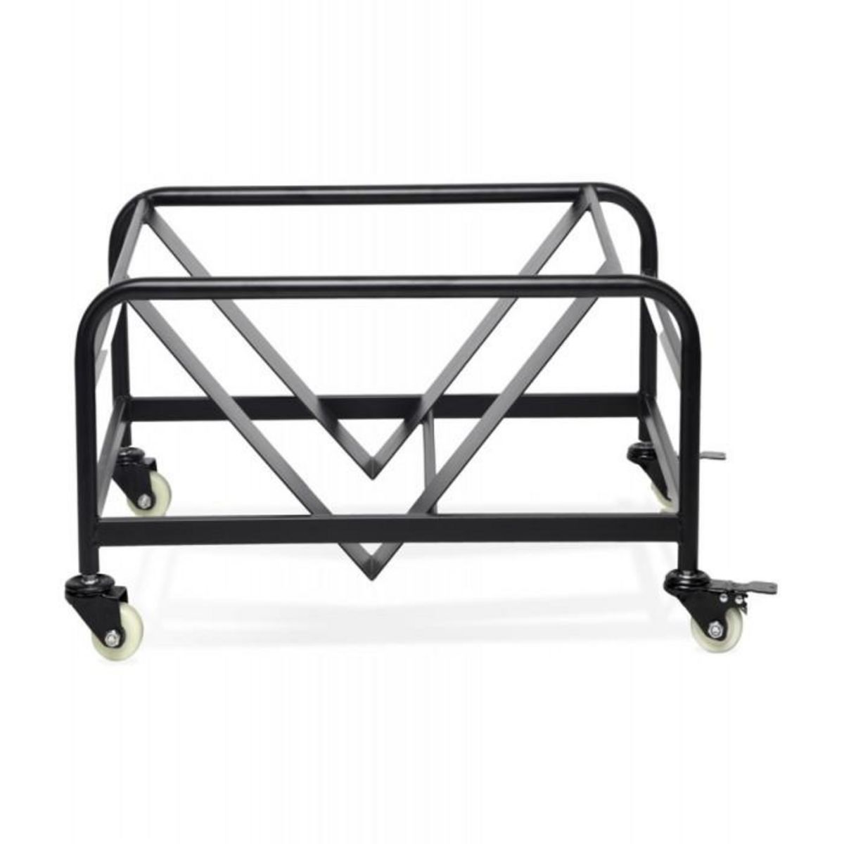 Paris Prix Chariot de Transport de Chaises  Bridgette  152cm Noir