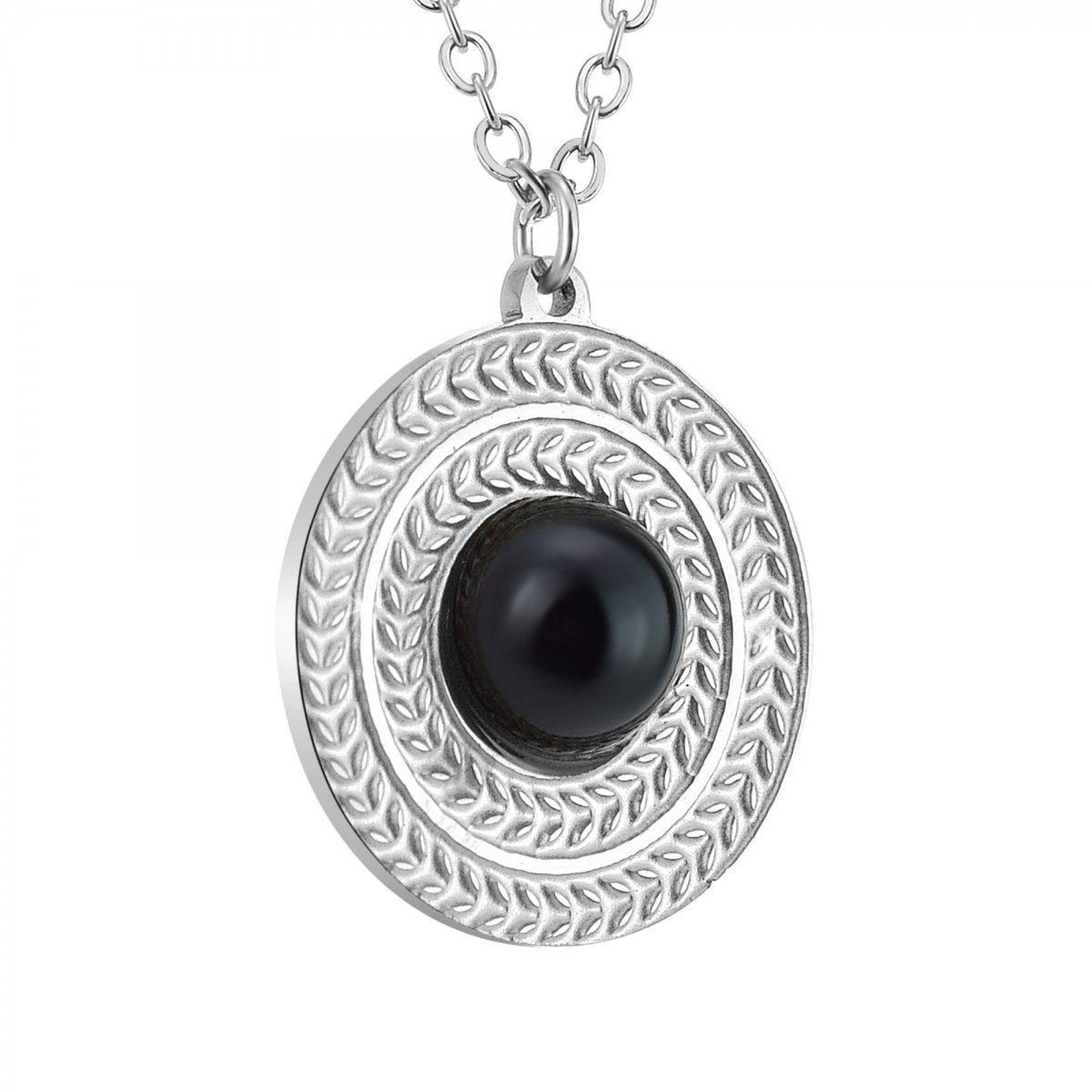 Voir la diapositive 3 : SC CRYSTAL Collier SC Crystal orné d'une obsidienne