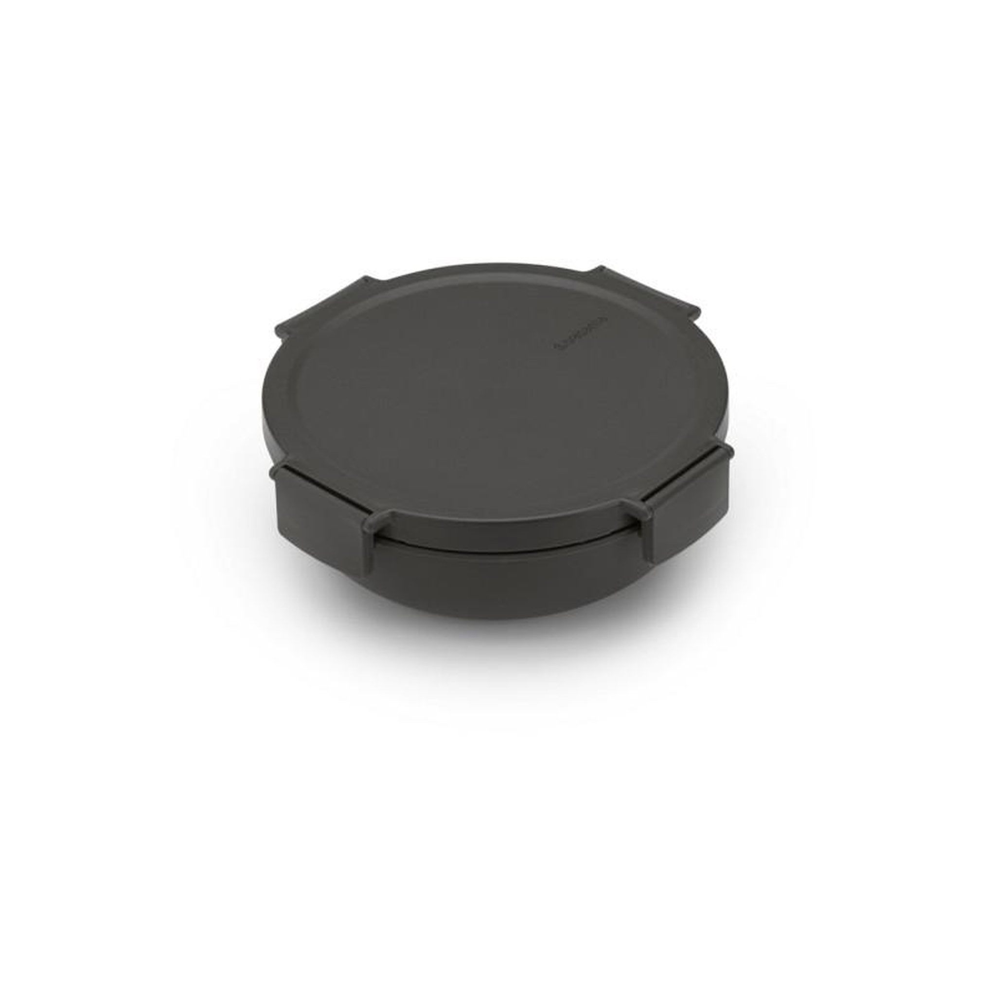 Voir la diapositive 2 : BRABANTIA Conservation des aliments Brabantia Make & Take Boîte a salade Ronde, 1.3L Dark Grey